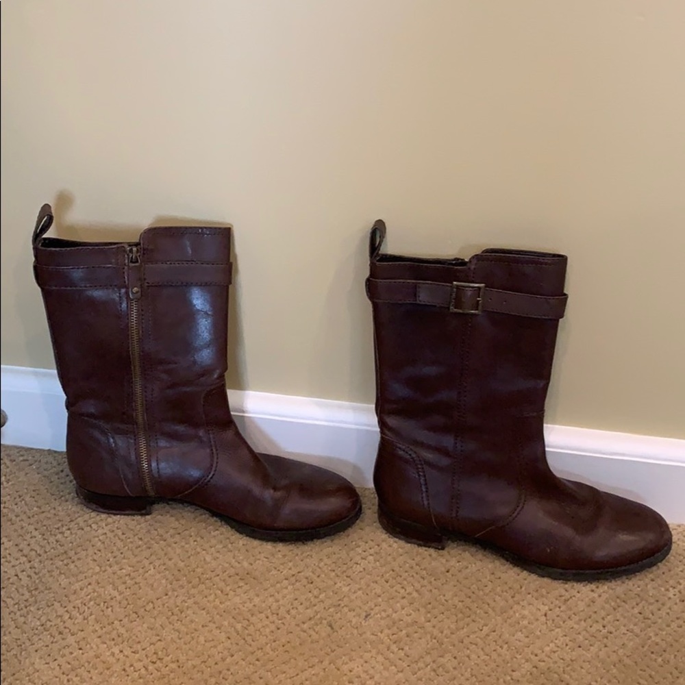 Brown Ralph Lauren boots